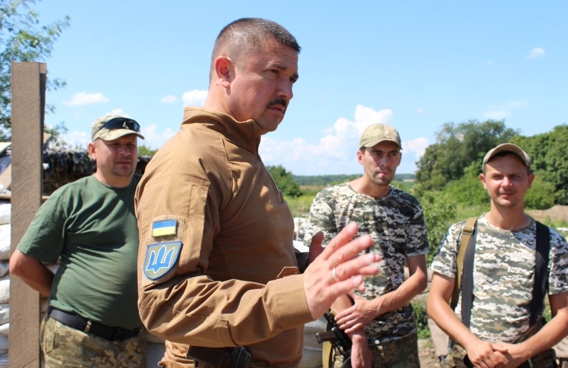 Олександр Нестеренко на бойових позиціях