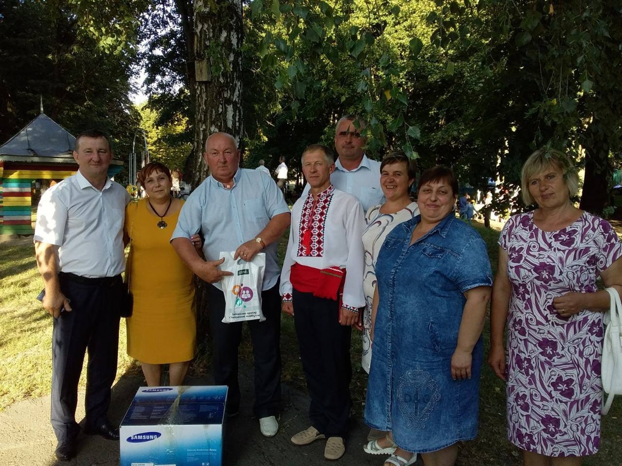 Під час святкування Дня села Товста