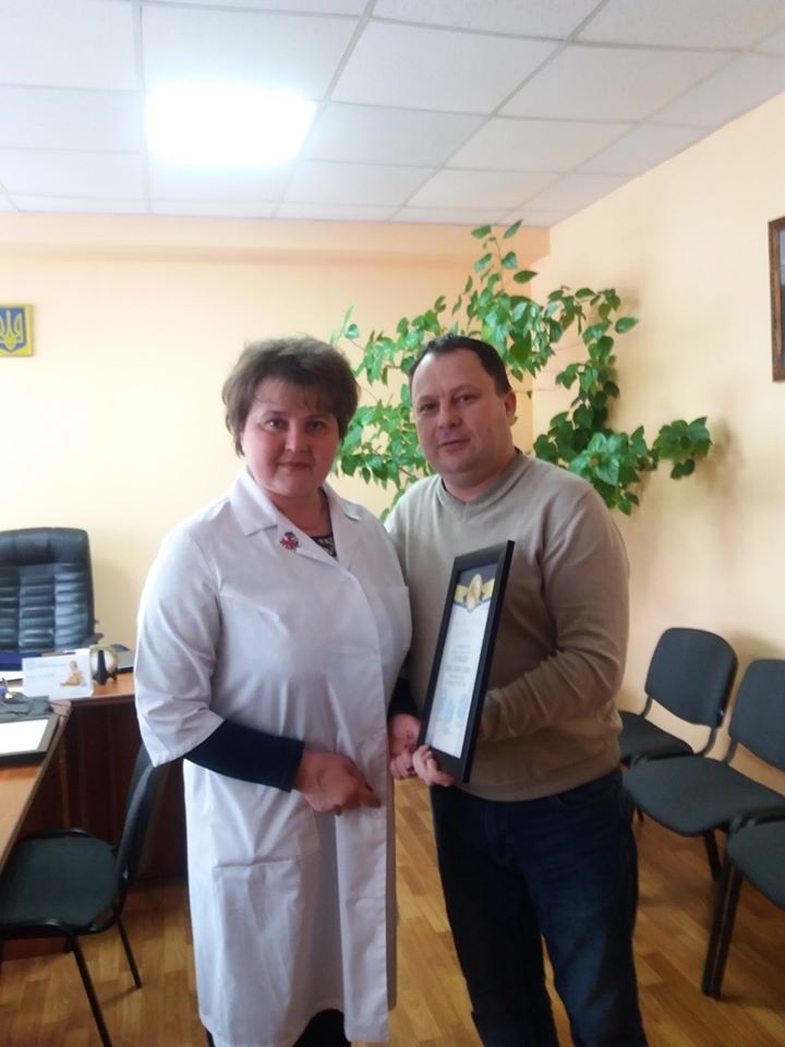 Ірина Охріменко та Володимир Відуєв