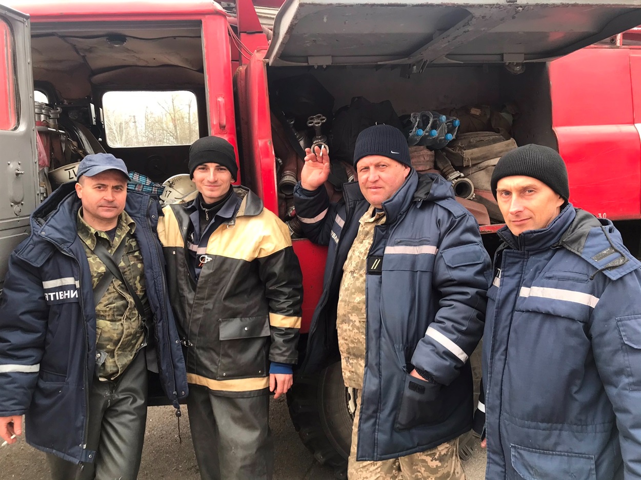 Під час виїзду на гасіння пожеж під Чорнобилем