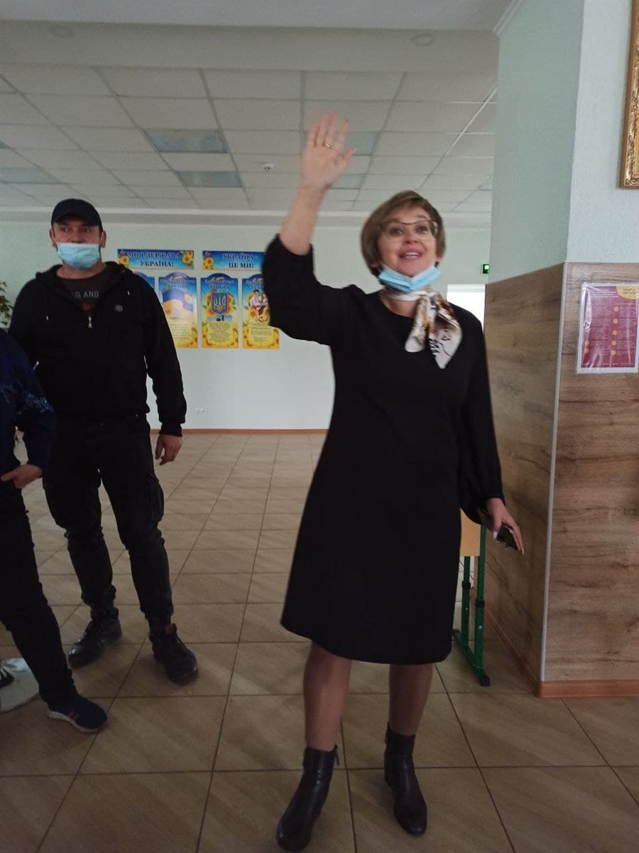 Директор Верхньоторецького навчально-виховного комплексу Олена Черкашина