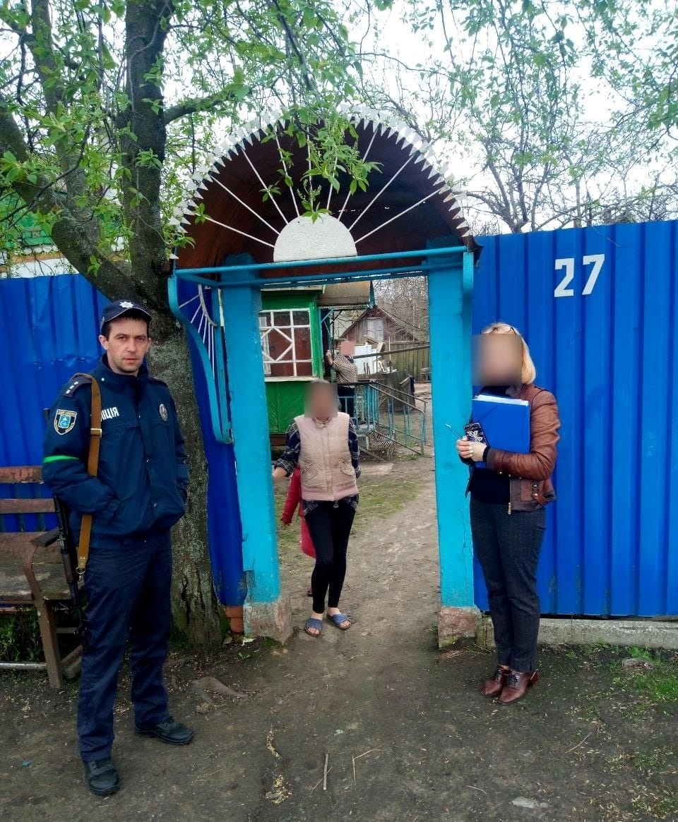 Одна з підоблікових сімей Ворожбянської громади, в якій правоохоронці перевірили умови проживання