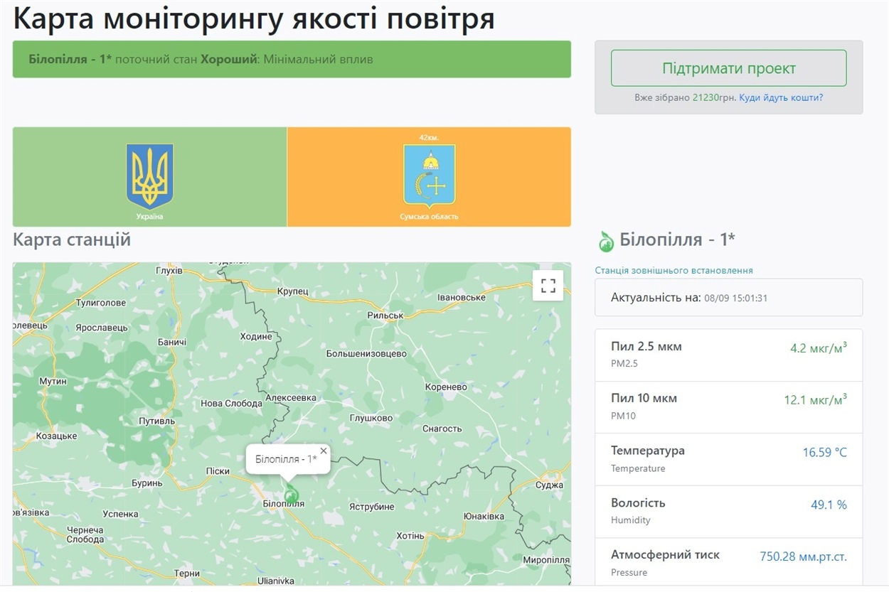 якість повітря