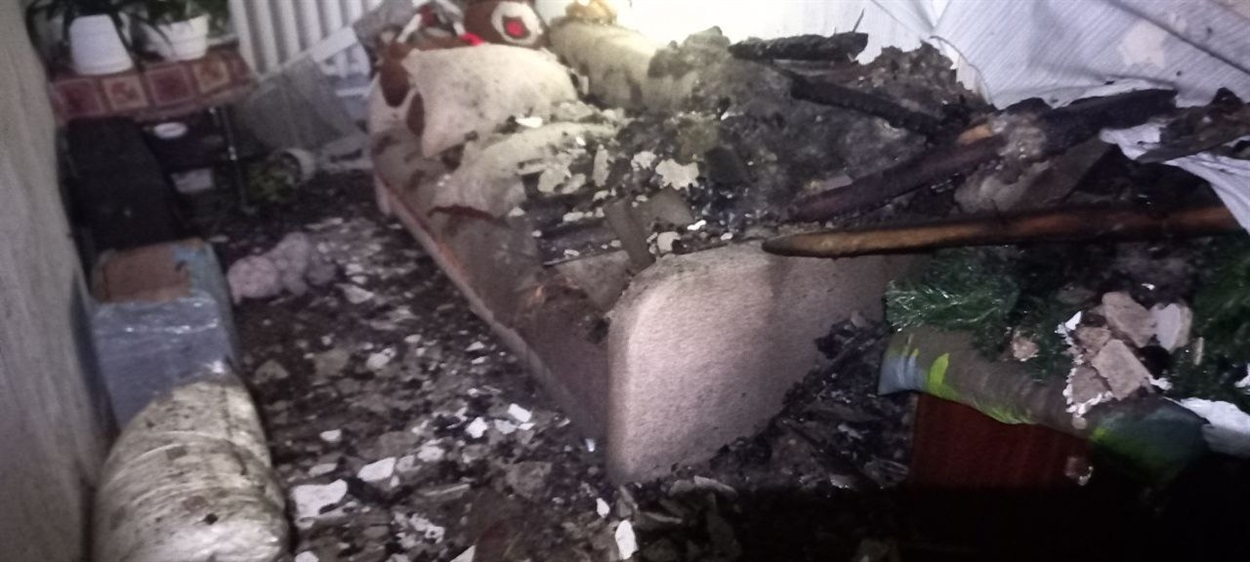 наслідки обстрілу Рижівка