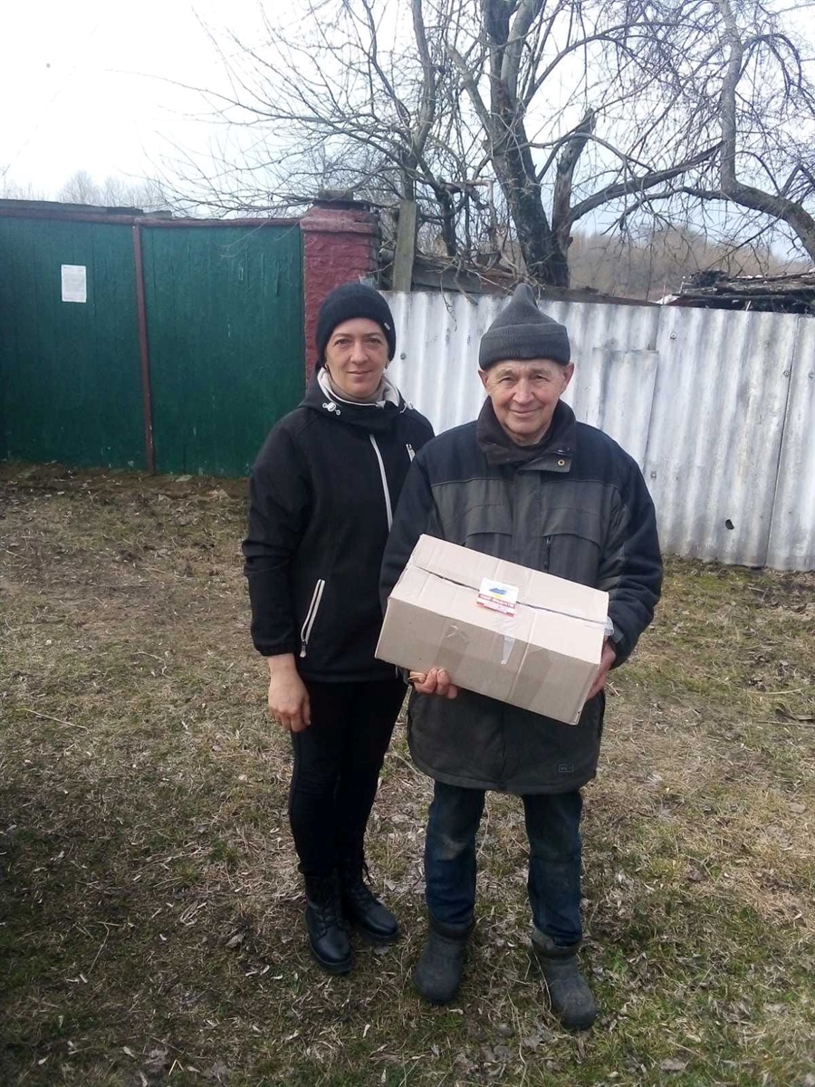 Вікторія Череватенко з підопічним