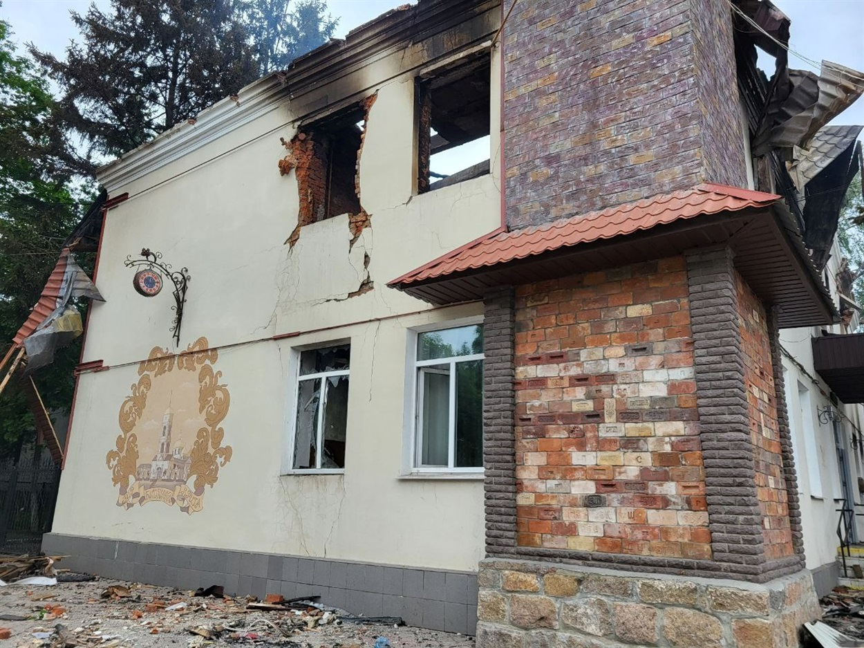 Білопілля, обстріл