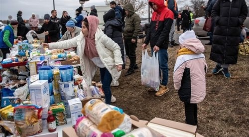 Волонтери, які допомагали біженцям