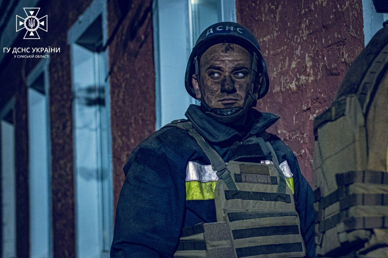 Віталій Шокун, Воронівка, рятувальник