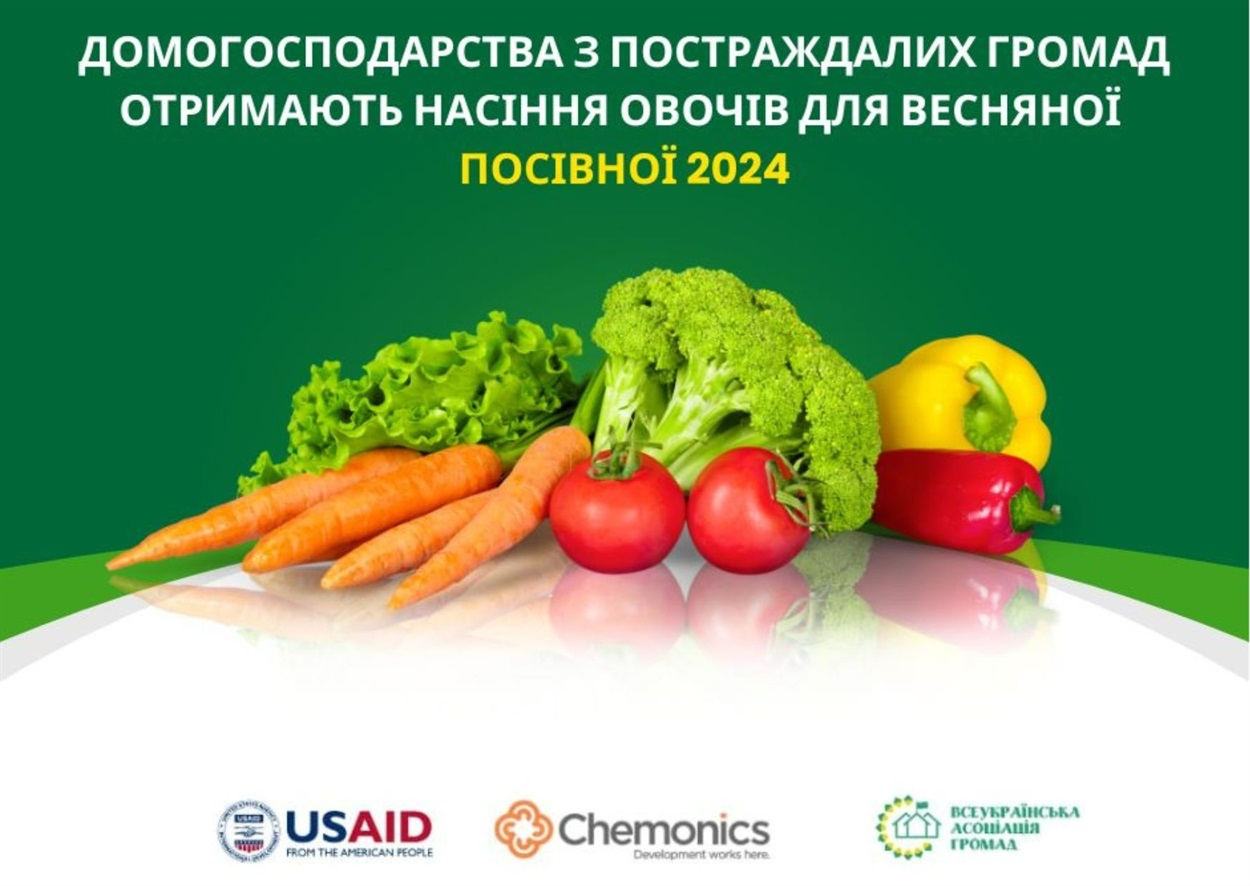 Всеукраїнська асоціація громад, посівна 2024