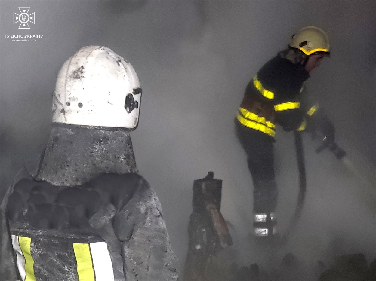 пожежа в Улянівці, ДСНС