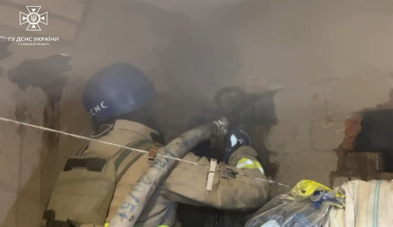 пожежа в Білопіллі