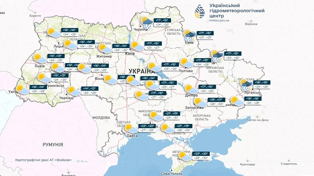 погода в Україні