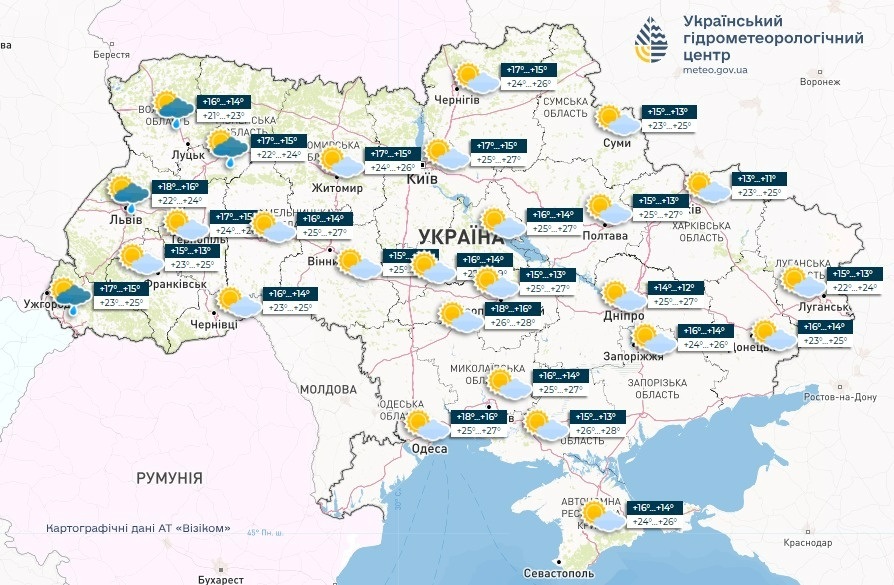 погода в Україні