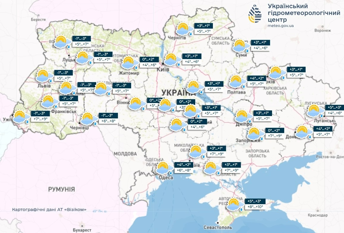 погода в Україні