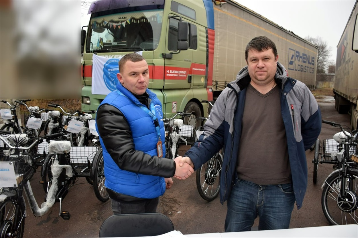 електровелосипеди, Білопільська громада