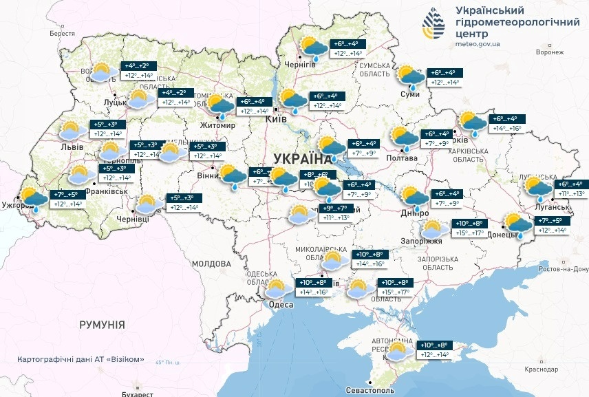 погода в Україні