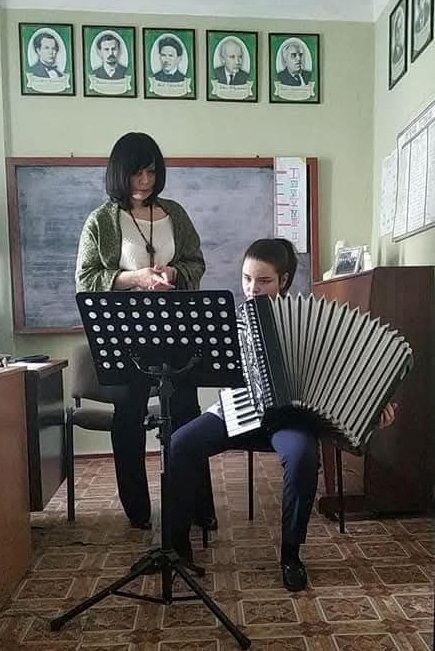 Катерина Якушко, Іскрисківщина, акордеон