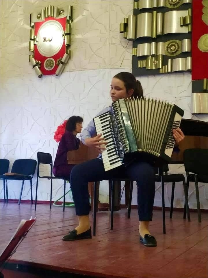 Катерина Якушко, Іскрисківщина, акордеон