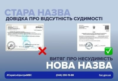 витяг про несудимість