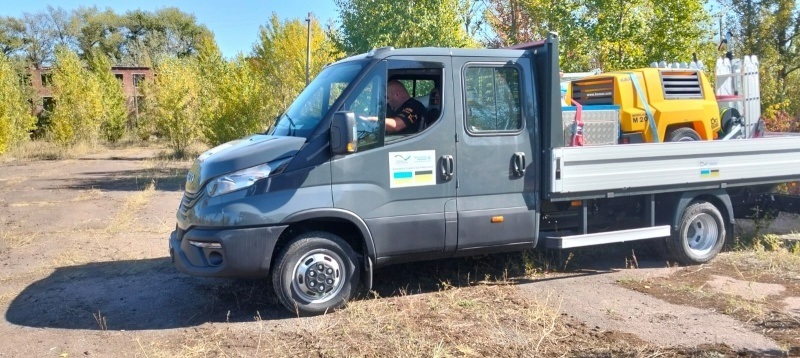 Білопільські комунальники отримали техніку від міжнародних партнерів