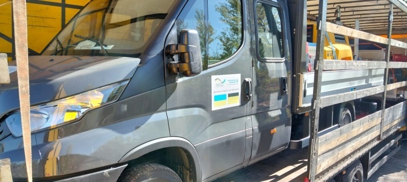 Білопільські комунальники отримали техніку від міжнародних партнерів