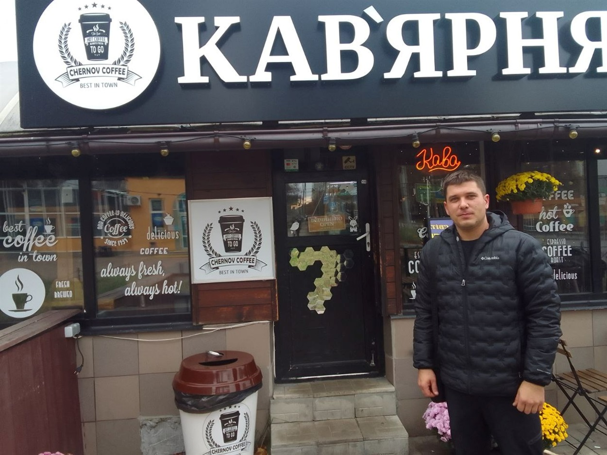 Власник кав'ярень Дмитро Чернов