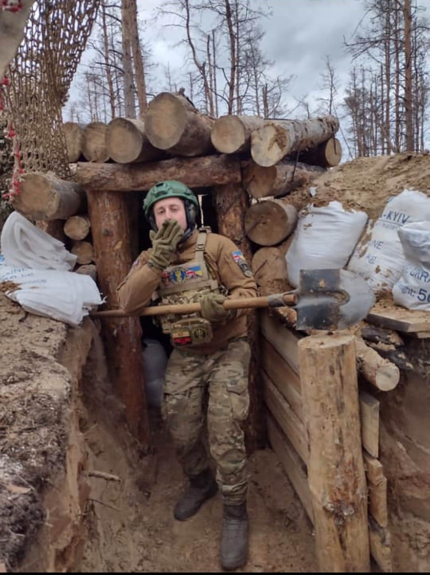 Людина з великим серцем: Флетчер, боєць 2 Інтернаціонального легіону оборони України