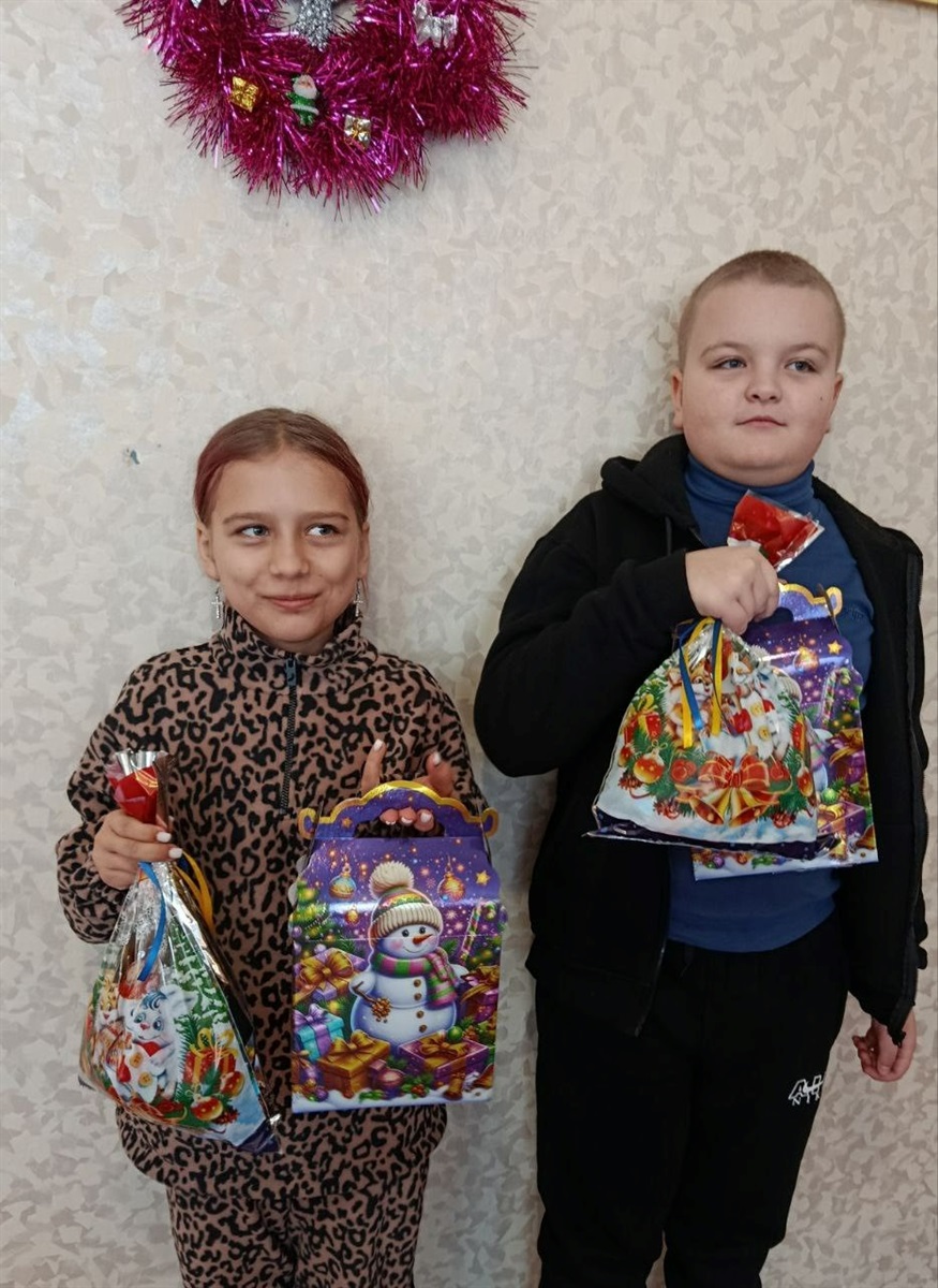 Свято, що зігріло серця: діти Ворожбянської та Білопільської громад отримали солодкі подарунки