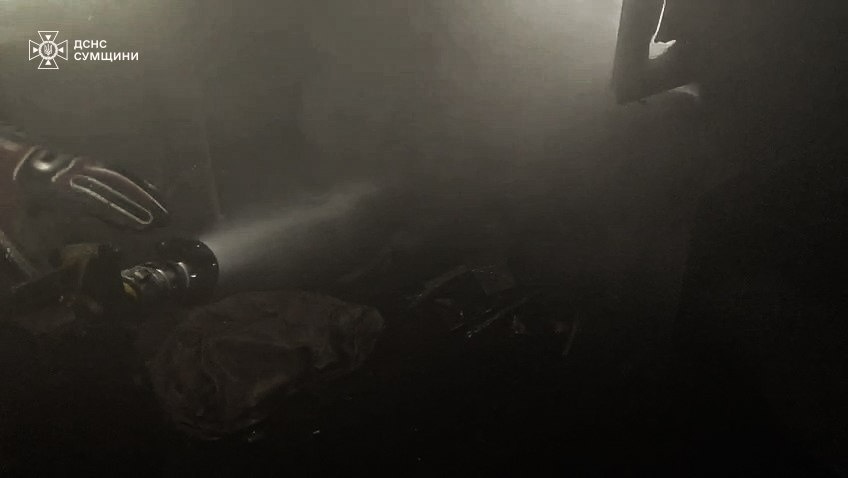 У Білопіллі під час пожежі в житловому будинку загинув чоловік