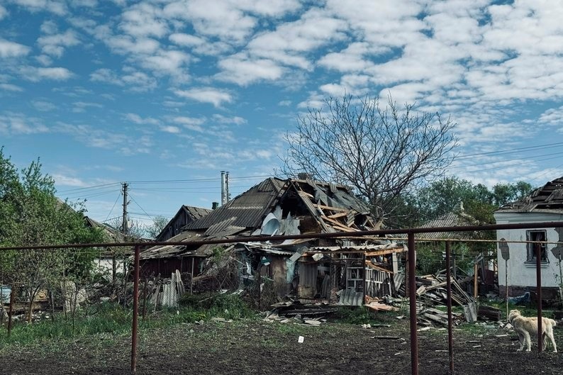 Білопілля після російських ударів, 2025 рік. 