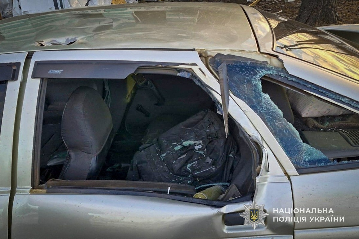 На Білопільщині ворожий безпілотник атакував поліцейських, які прямували на службу