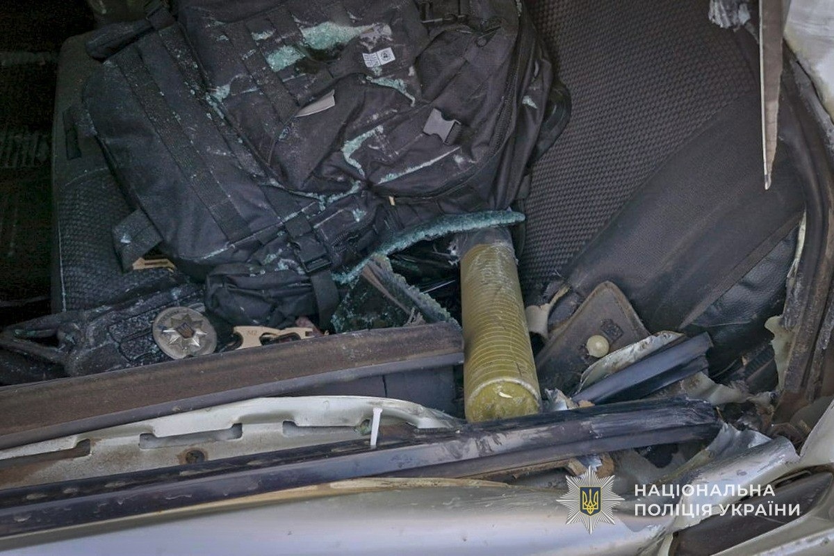 На Білопільщині ворожий безпілотник атакував поліцейських, які прямували на службу