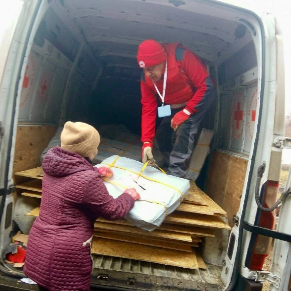Ворожбянська громада отримала чергову допомогу від Товариства Червоного Хреста