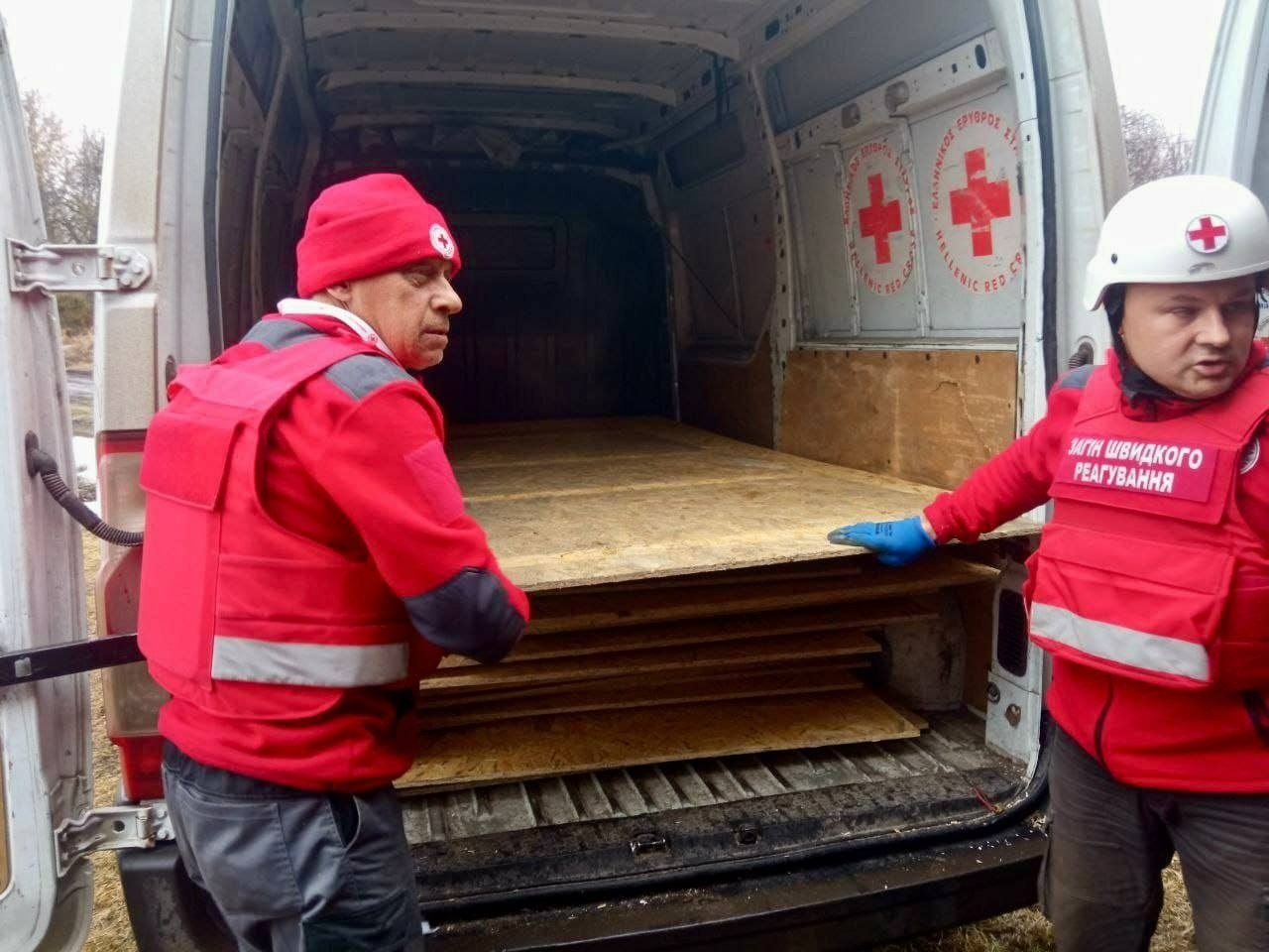 Ворожбянська громада отримала чергову допомогу від Товариства Червоного Хреста