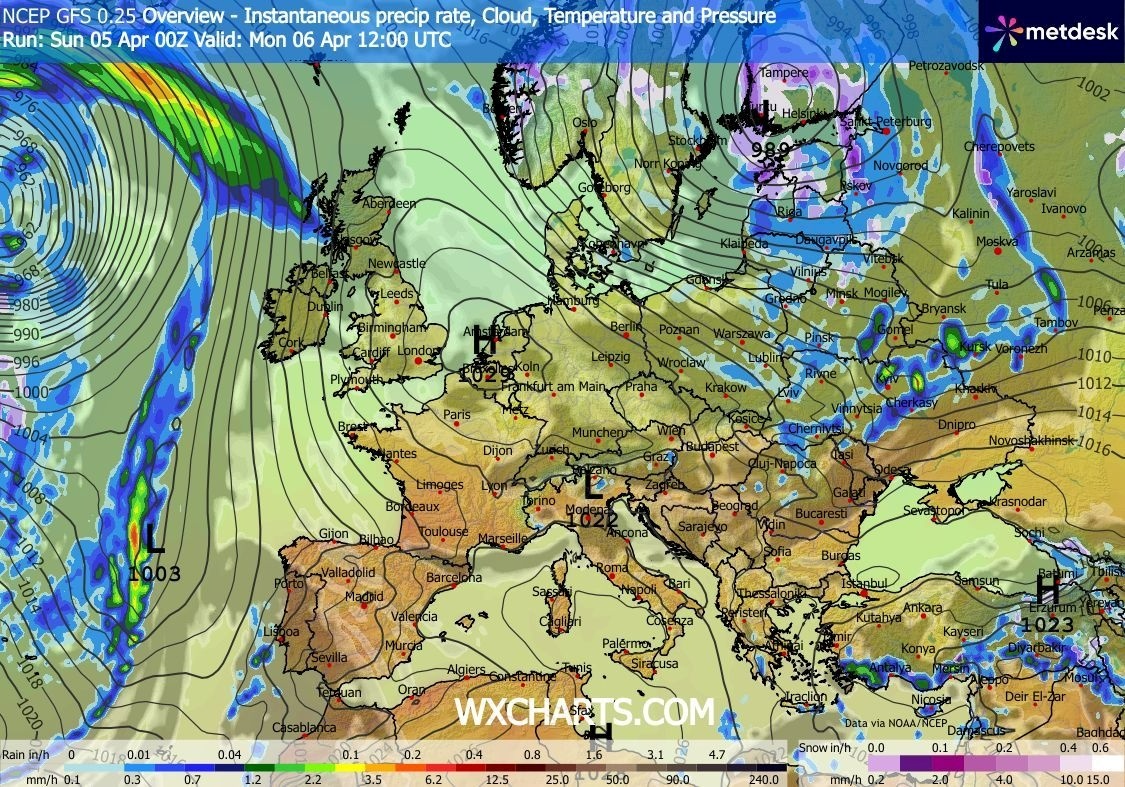прогноз погоди