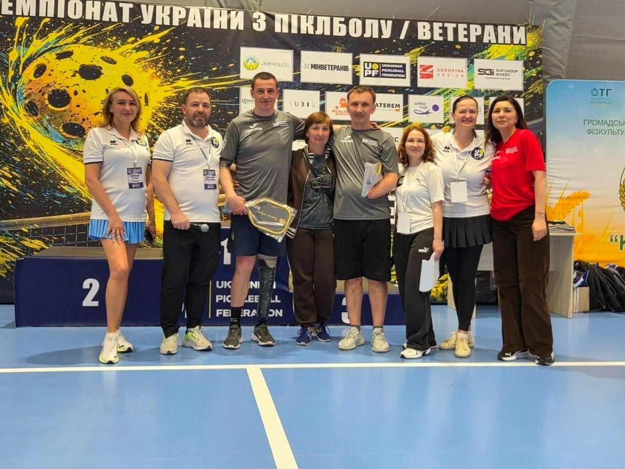 Ветерани з Сумщини вибороли бронзу на Чемпіонаті України з піклболу