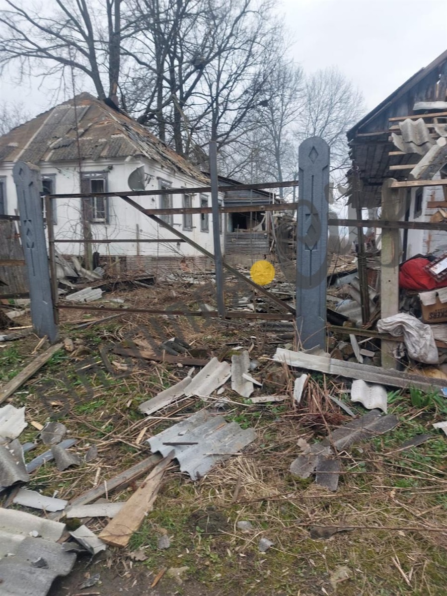 Напередодні Великодня росіяни вдарили по Білопіллю КАБом