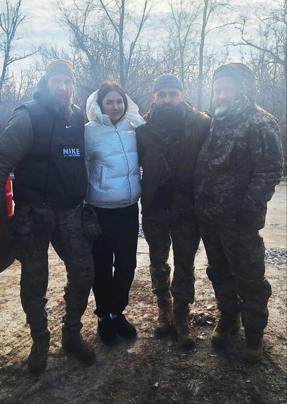 волонтерка Інна Мамасуєва
