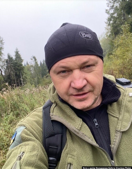 Володимир Бабич, командир ДФТГ «Суд» у лютому 2002 року