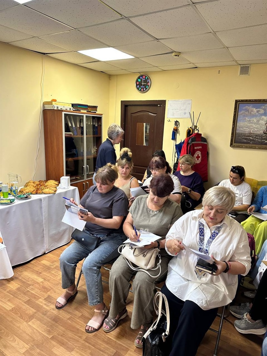 Для працівників Білопільської міської ради провели тренінг із реагування на НС