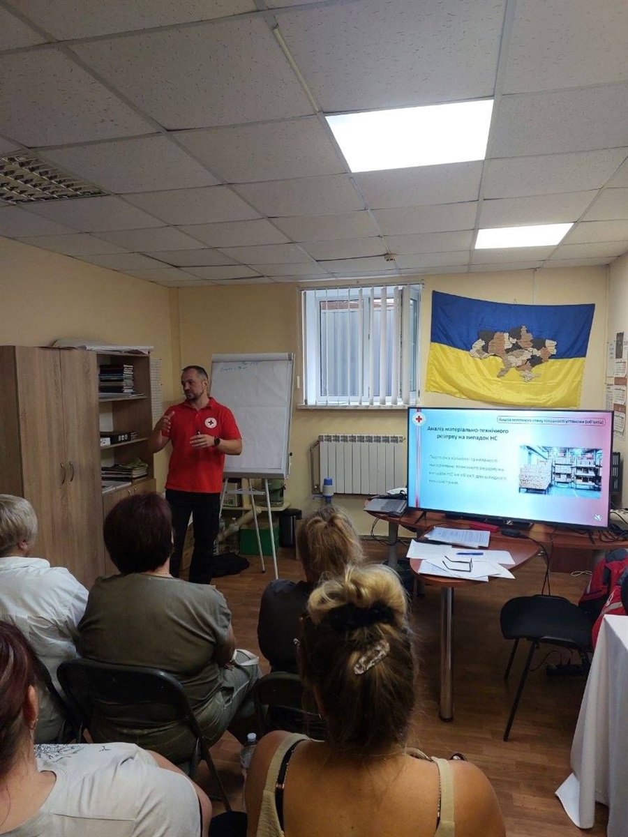 Для працівників Білопільської міської ради провели тренінг із реагування на НС