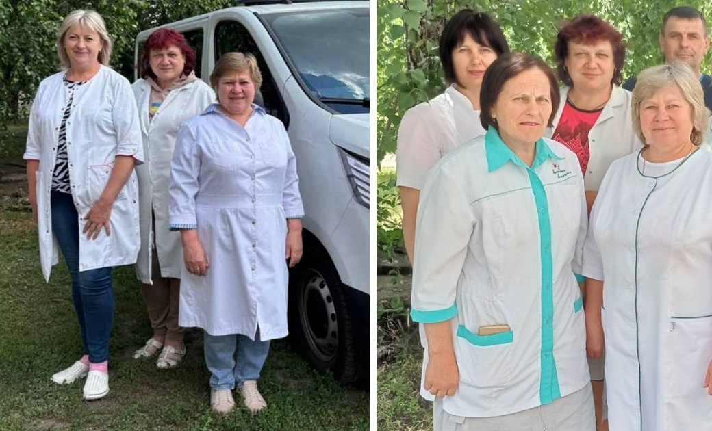 Колектив медичних працівників Миколаївської селищної громади