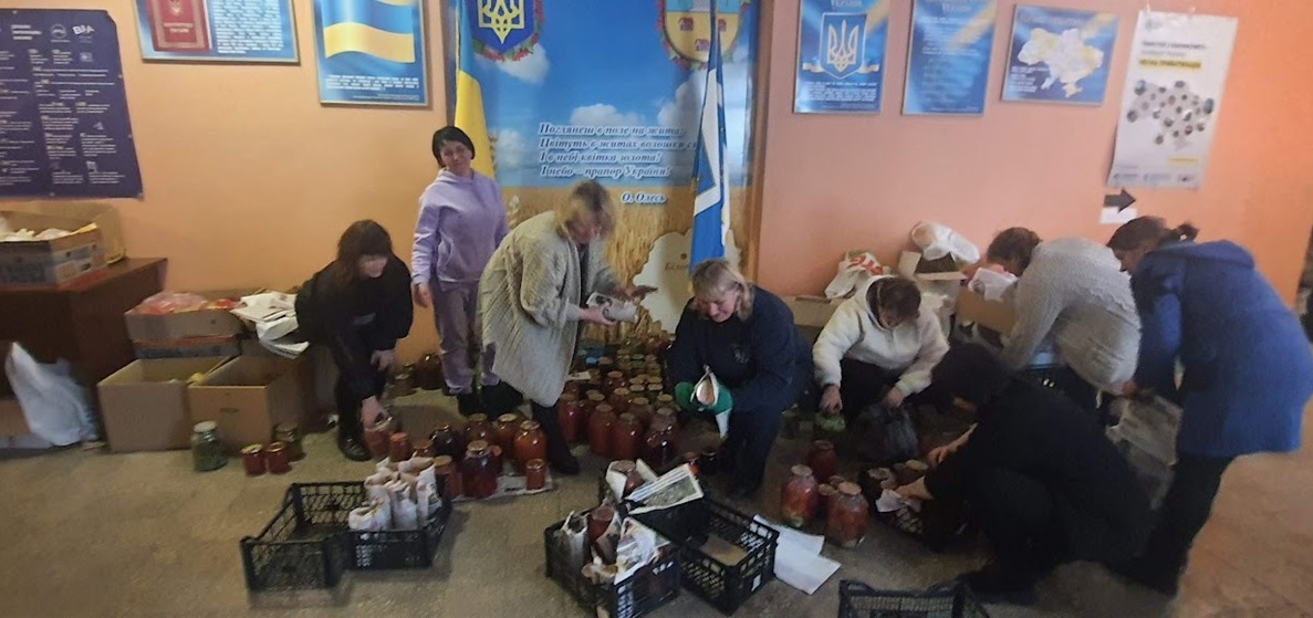 Робота волонтерів в Білопіллі